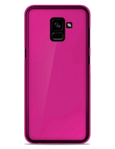 Coque en silicone Givré Rose