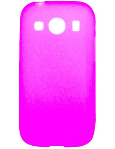 Coque en silicone Givré Rose