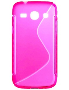 Coque en silicone gel givré Rose Translucide | 1001coques.fr