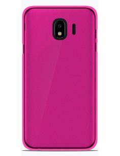 Coque en Silicone Gel givré Rose Translucide | 1001coques.fr