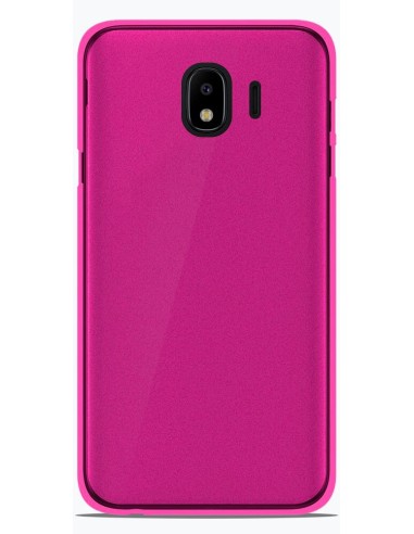 Coque en silicone Givré Rose