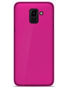 Coque en silicone gel givré Rose Translucide | 1001coques.fr