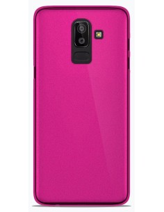 Coque en silicone gel givré Rose Translucide | 1001coques.fr
