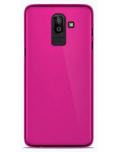 Coque en silicone gel givré Rose Translucide | 1001coques.fr