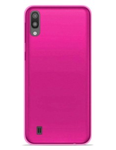 Coque en silicone gel givré Rose Translucide | 1001coques.fr