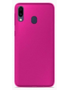 Coque en silicone gel givré Rose Translucide | 1001coques.fr