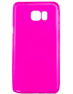 Coque en Silicone Gel givré Rose Translucide | 1001coques.fr