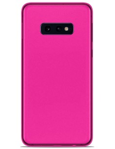 Coque en silicone gel givré Rose Translucide | 1001coques.fr