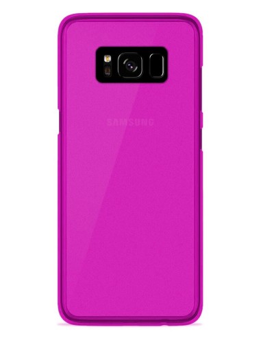 Coque en silicone Givré Rose