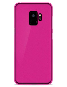 Coque en silicone gel givré Rose Translucide | 1001coques.fr