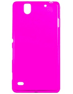 Coque en Silicone Gel givré Rose Translucide | 1001coques.fr