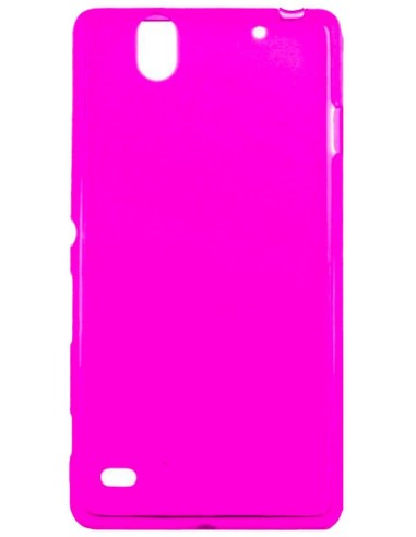 Coque en silicone Givré Rose