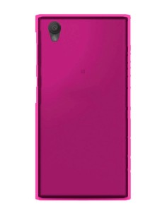 Coque en silicone gel givré Rose Translucide | 1001coques.fr