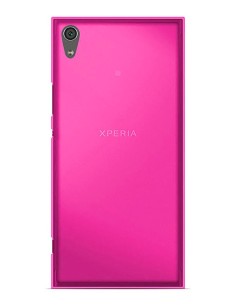 Coque en silicone gel givré Rose Translucide | 1001coques.fr
