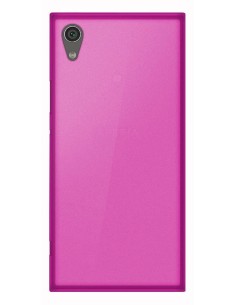 Coque en Silicone Gel givré Rose Translucide | 1001coques.fr