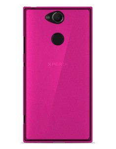 Coque en silicone gel givré Rose Translucide | 1001coques.fr