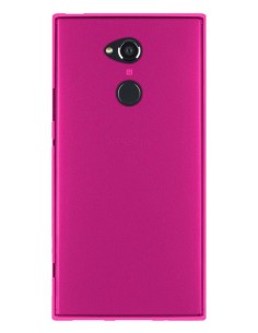 Coque en silicone gel givré Rose Translucide | 1001coques.fr