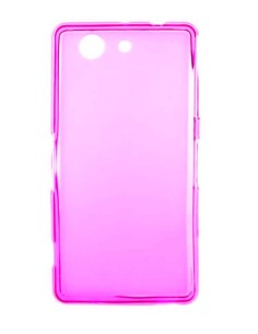 Coque en silicone gel givré Rose Translucide | 1001coques.fr