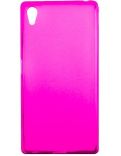 Coque en Silicone Gel givré Rose Translucide | 1001coques.fr