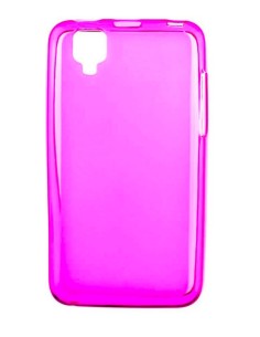 Coque en Silicone Gel givré Rose Translucide | 1001coques.fr