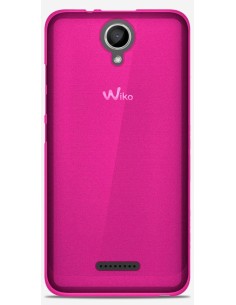 Coque en silicone gel givré Rose Translucide | 1001coques.fr