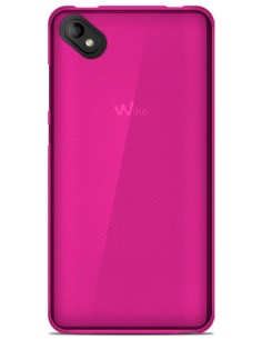 Coque en Silicone Gel givré Rose Translucide | 1001coques.fr