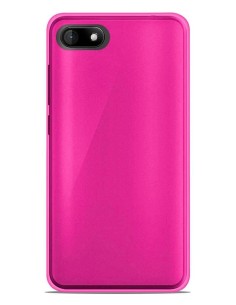 Coque en silicone gel givré Rose Translucide | 1001coques.fr