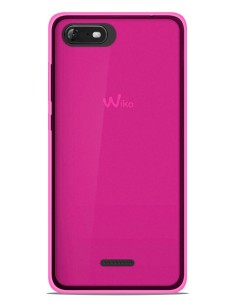 Coque en Silicone Gel givré Rose Translucide | 1001coques.fr