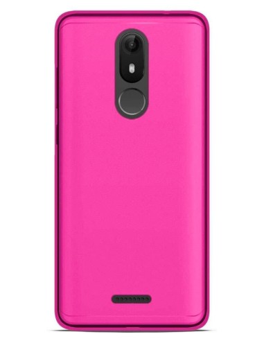 Coque en silicone Givré Rose