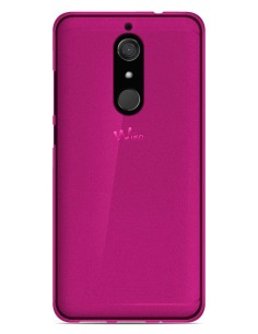 Coque en Silicone Gel givré Rose Translucide | 1001coques.fr