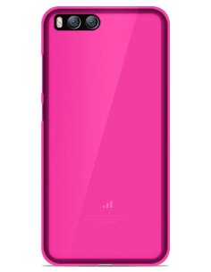 Coque en Silicone Gel givré Rose Translucide | 1001coques.fr