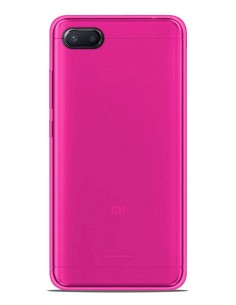 Coque en silicone gel givré Rose Translucide | 1001coques.fr