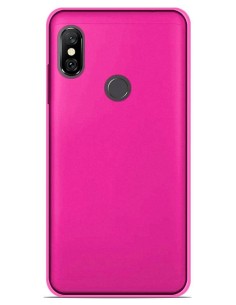 Coque en silicone gel givré Rose Translucide | 1001coques.fr