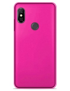 Coque en Silicone Gel givré Rose Translucide | 1001coques.fr