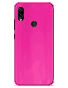 Coque en silicone gel givré Rose Translucide | 1001coques.fr