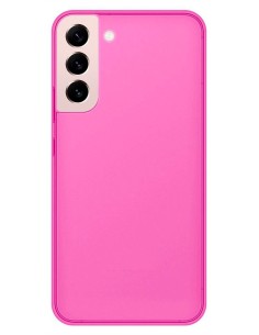 Coque en Silicone Gel givré Rose Translucide | 1001coques.fr