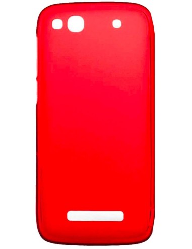 Coque en silicone Givré Rouge