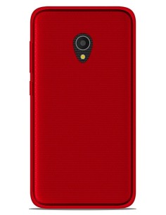 Coque en silicone gel givré Rouge Translucide | 1001coques.fr