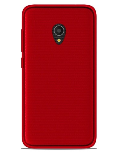 Coque en silicone Givré Rouge