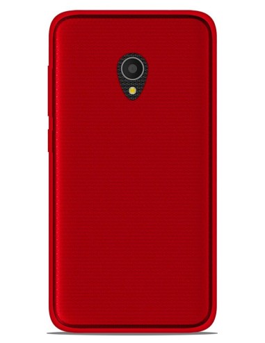 Coque en silicone Givré Rouge