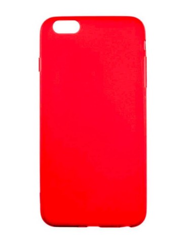 Coque en silicone Givré Rouge