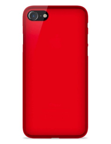 Coque en silicone Givré Rouge