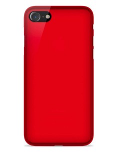 Coque en Silicone Gel givré Rouge Translucide | 1001coques.fr