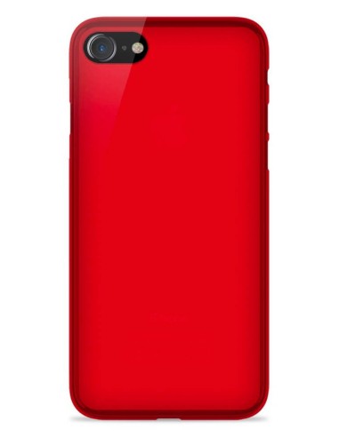 Coque en silicone Givré Rouge