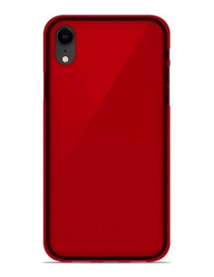 Coque en silicone gel givré Rouge Translucide | 1001coques.fr