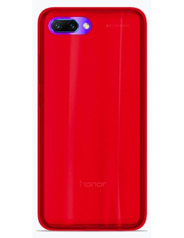 Coque en silicone Givré Rouge