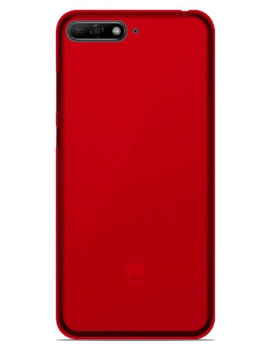 Coque en silicone Givré Rouge