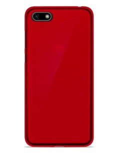 Coque en silicone gel givré Rouge Translucide | 1001coques.fr