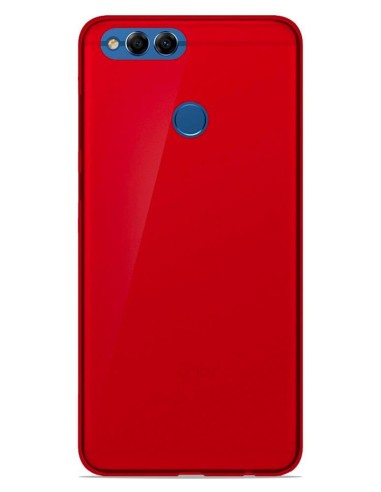 Coque en silicone Givré Rouge