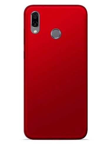 Coque en silicone Givré Rouge